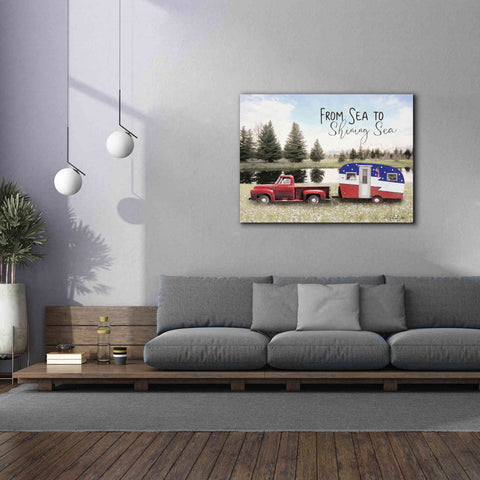 Image of 'American Camper' by Lori Deiter, Canvas Wall Art,54 x 40