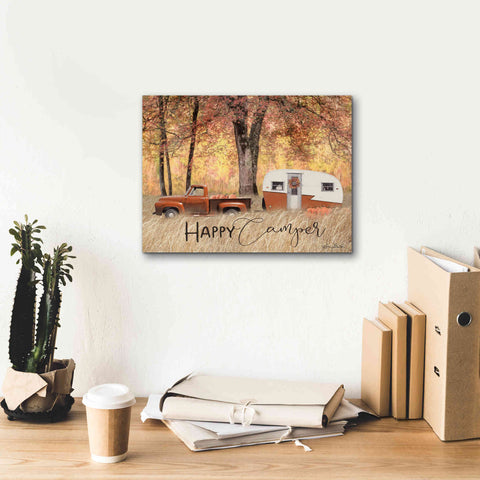 Image of 'Fall Camping' by Lori Deiter, Canvas Wall Art,16 x 12