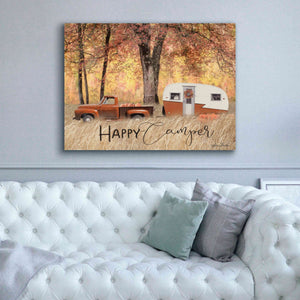 'Fall Camping' by Lori Deiter, Canvas Wall Art,54 x 40