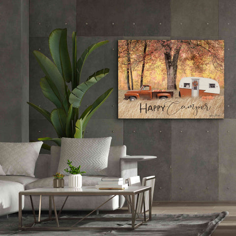 Image of 'Fall Camping' by Lori Deiter, Canvas Wall Art,54 x 40