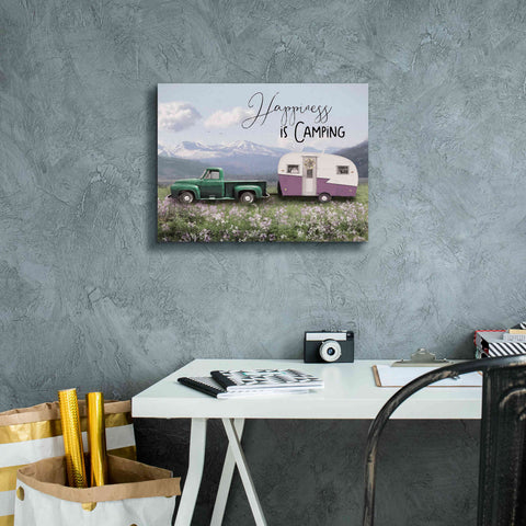 Image of 'Spring Camping I' by Lori Deiter, Canvas Wall Art,16 x 12