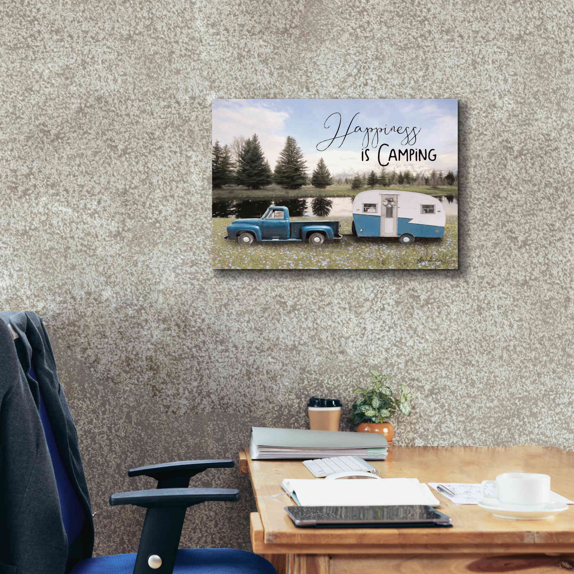 'Spring Camping II' by Lori Deiter, Canvas Wall Art,24 x 20