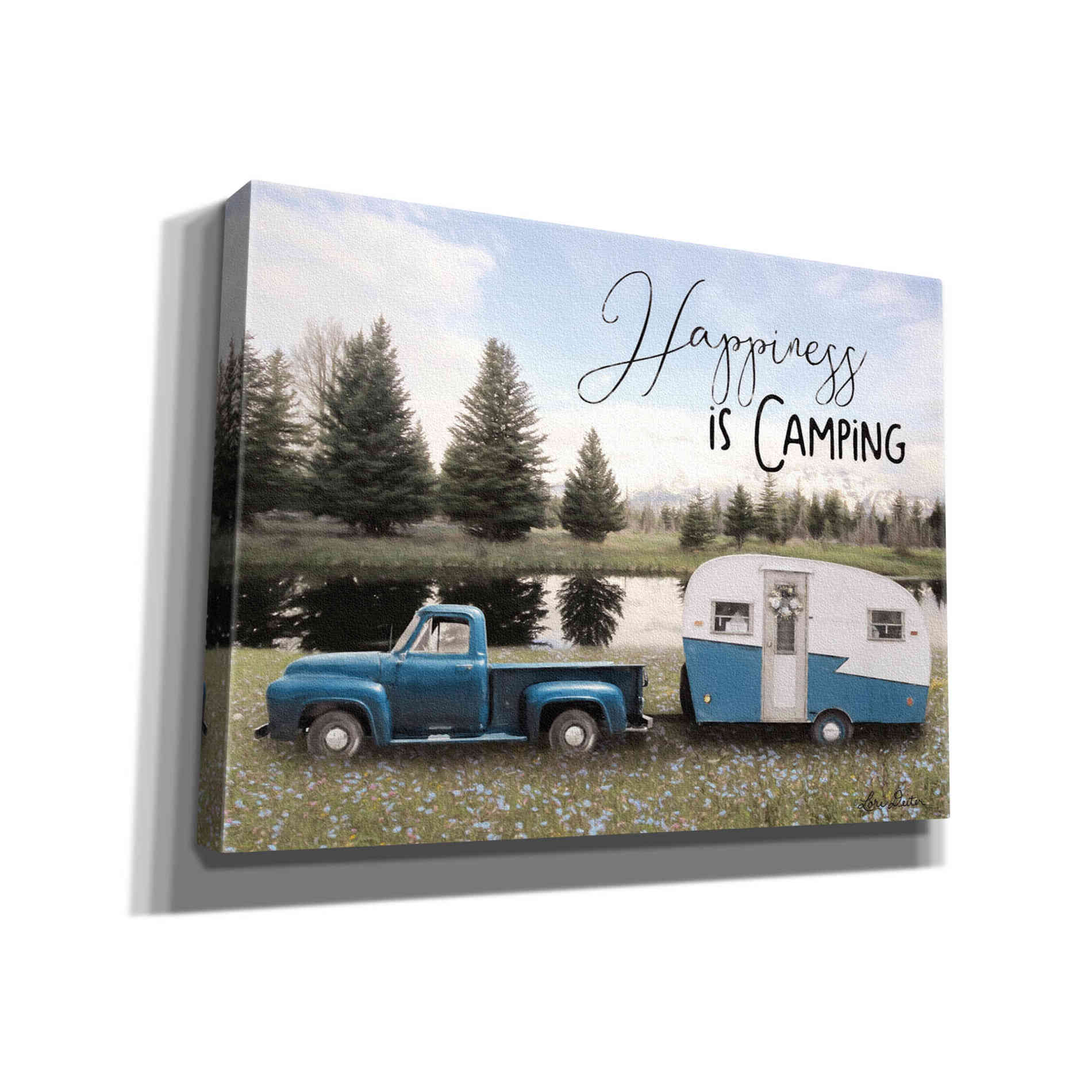'Spring Camping II' by Lori Deiter, Canvas Wall Art