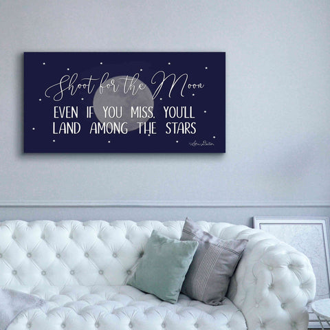 Image of 'Shoot for the Moon' by Lori Deiter, Canvas Wall Art,60 x 30