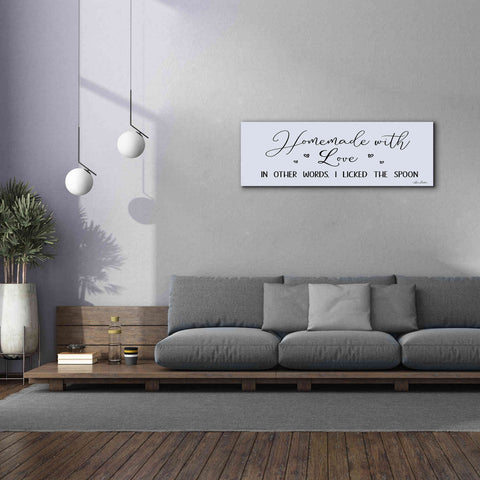 Image of 'Homemade with Love' by Lori Deiter, Canvas Wall Art,60 x 20
