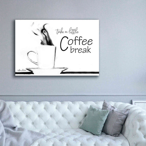 Image of 'Take a Little Coffee Break II' by Lori Deiter, Canvas Wall Art,60 x 40