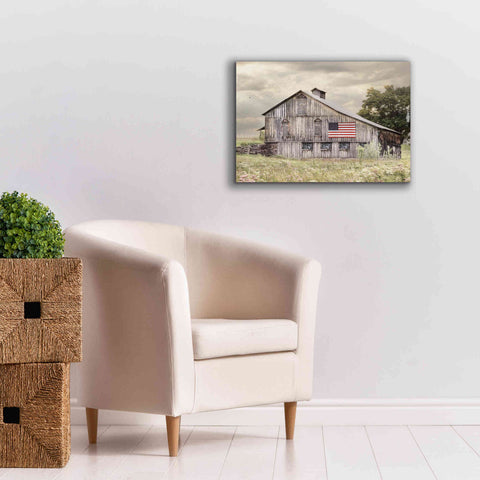 Image of 'Rural Virginia Barn' by Lori Deiter, Canvas Wall Art,26 x 18