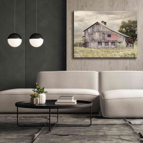 Image of 'Rural Virginia Barn' by Lori Deiter, Canvas Wall Art,54 x 40