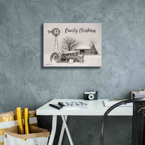 Image of 'Country Christmas' by Lori Deiter, Canvas Wall Art,16 x 12