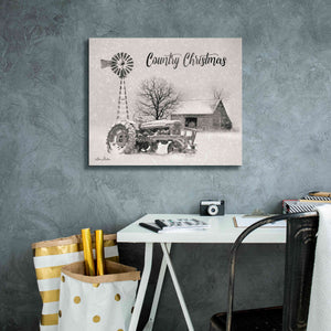 'Country Christmas' by Lori Deiter, Canvas Wall Art,24 x 20