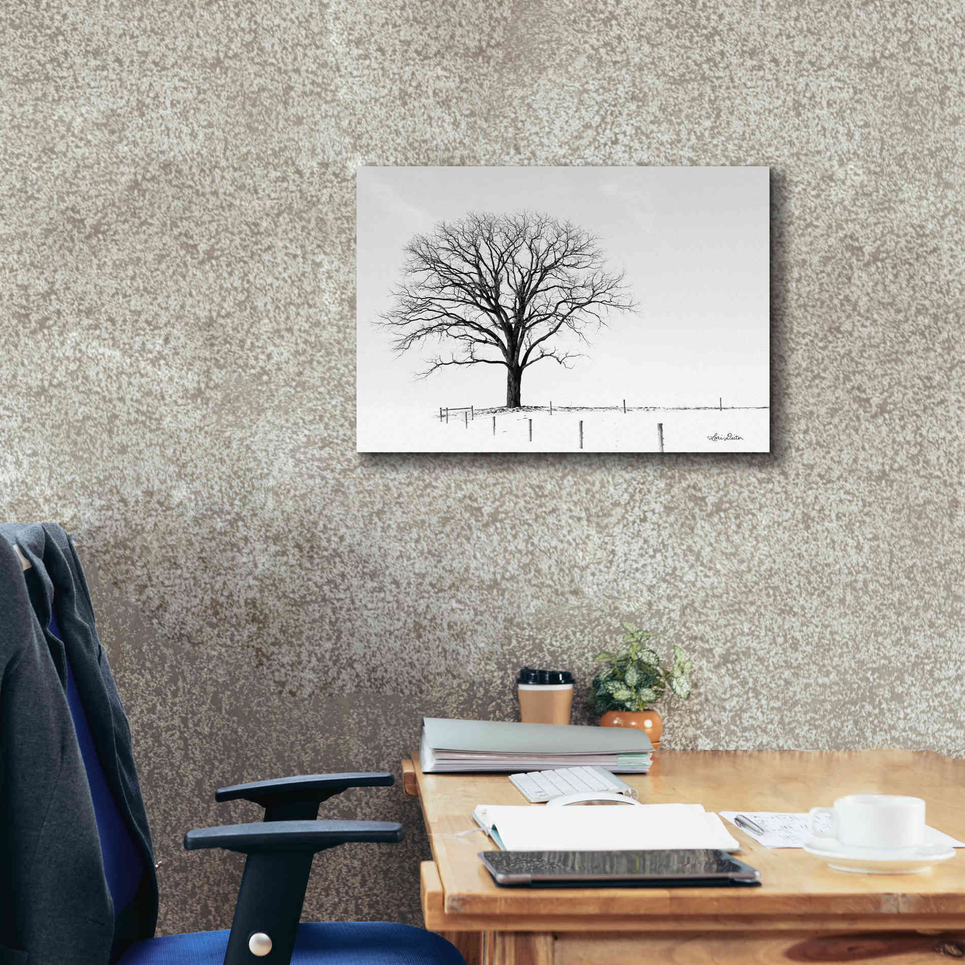 'Bare' by Lori Deiter, Canvas Wall Art,26 x 18