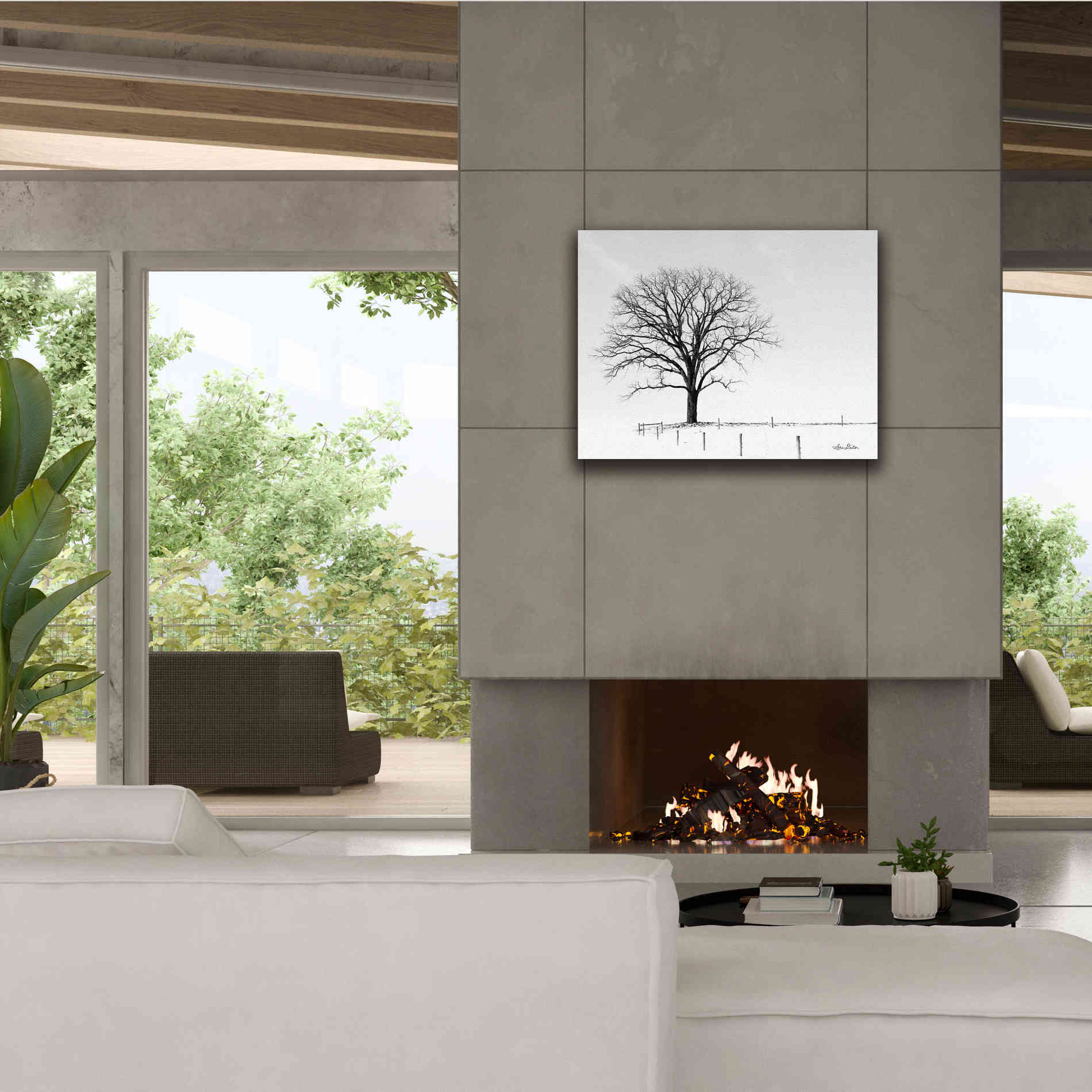 'Bare' by Lori Deiter, Canvas Wall Art,34 x 26