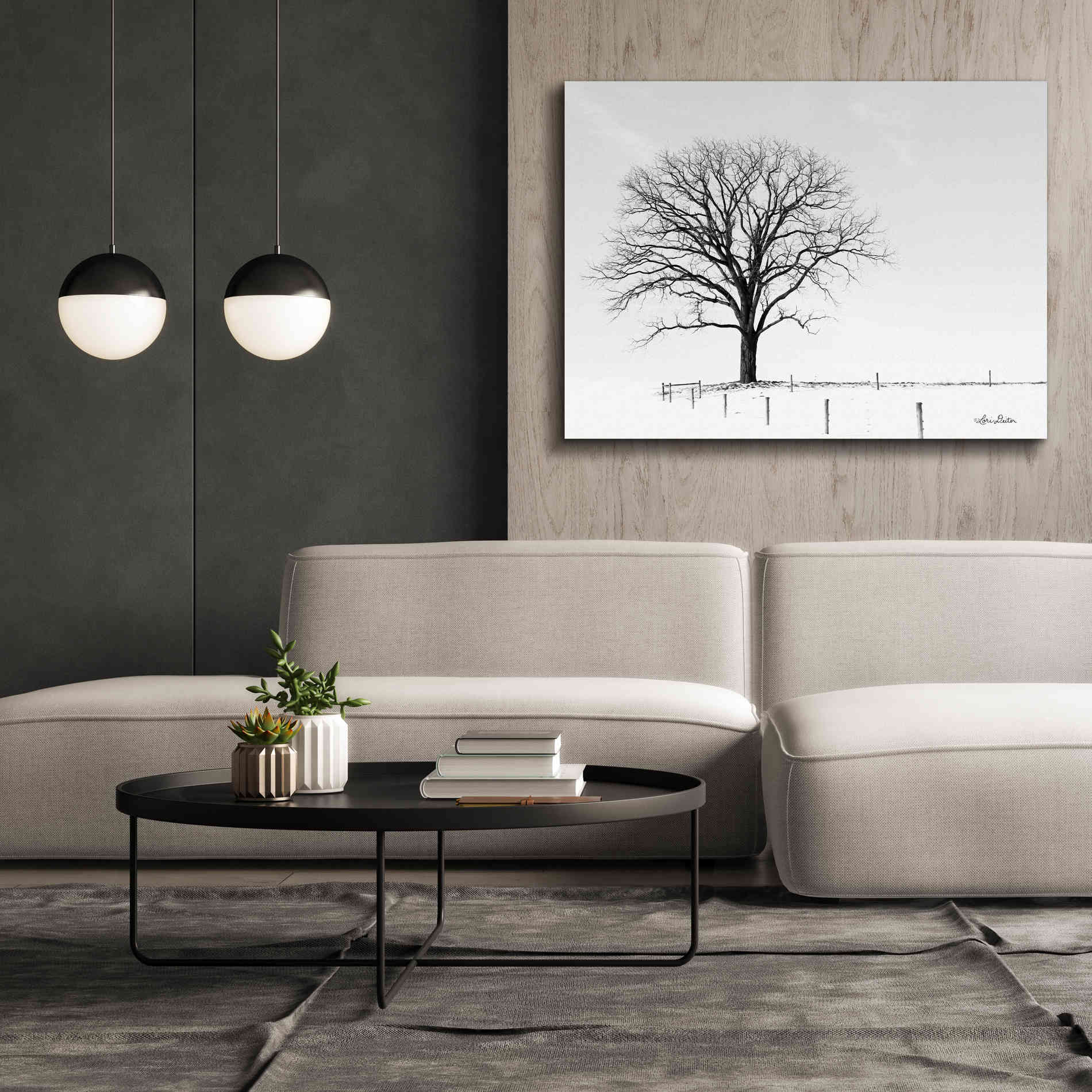 'Bare' by Lori Deiter, Canvas Wall Art,54 x 40