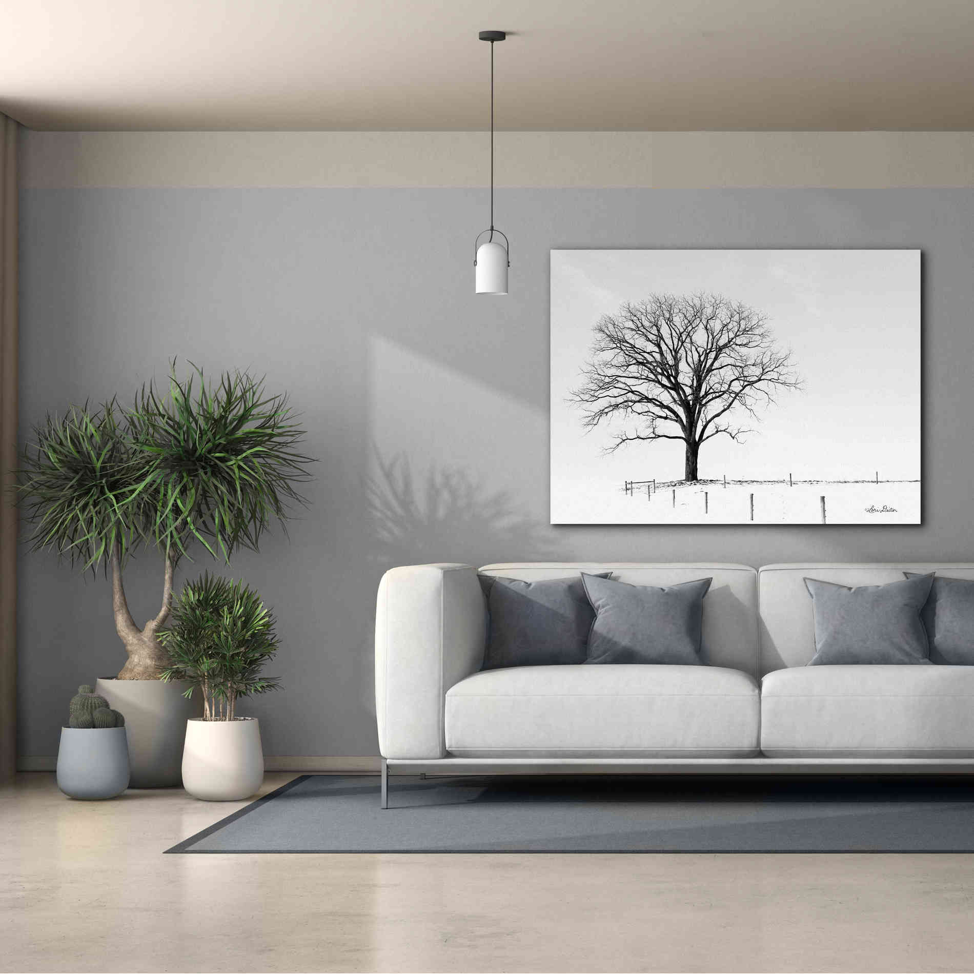 'Bare' by Lori Deiter, Canvas Wall Art,54 x 40