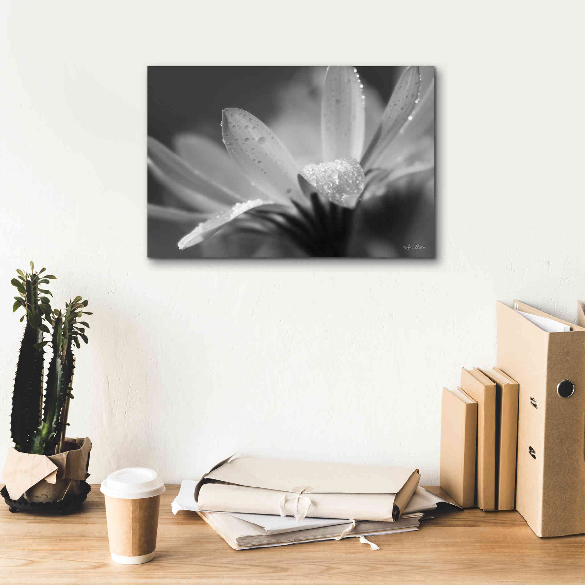 'Daisy' by Lori Deiter, Canvas Wall Art,18 x 12