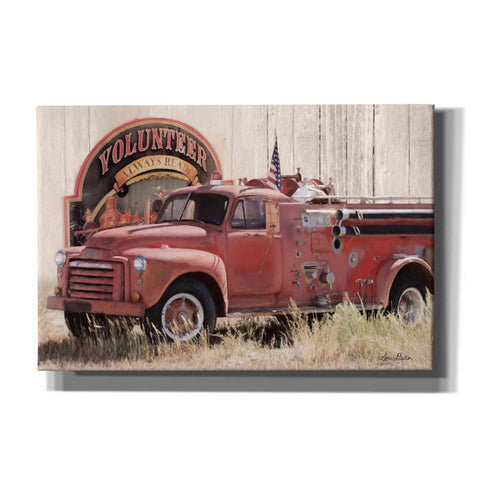 Image of 'Volunteer Firefighter' by Lori Deiter, Canvas Wall Art