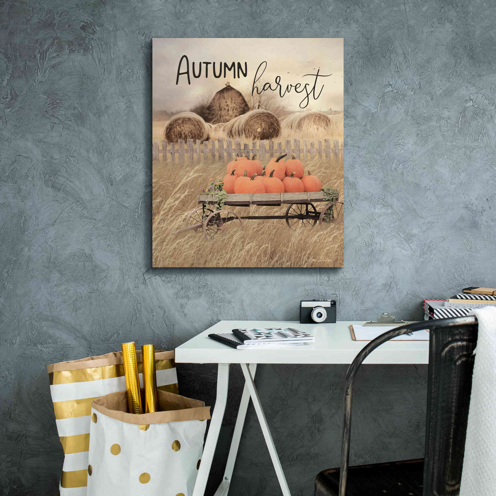 'Autumn Harvest' by Lori Deiter, Canvas Wall Art,20 x 24