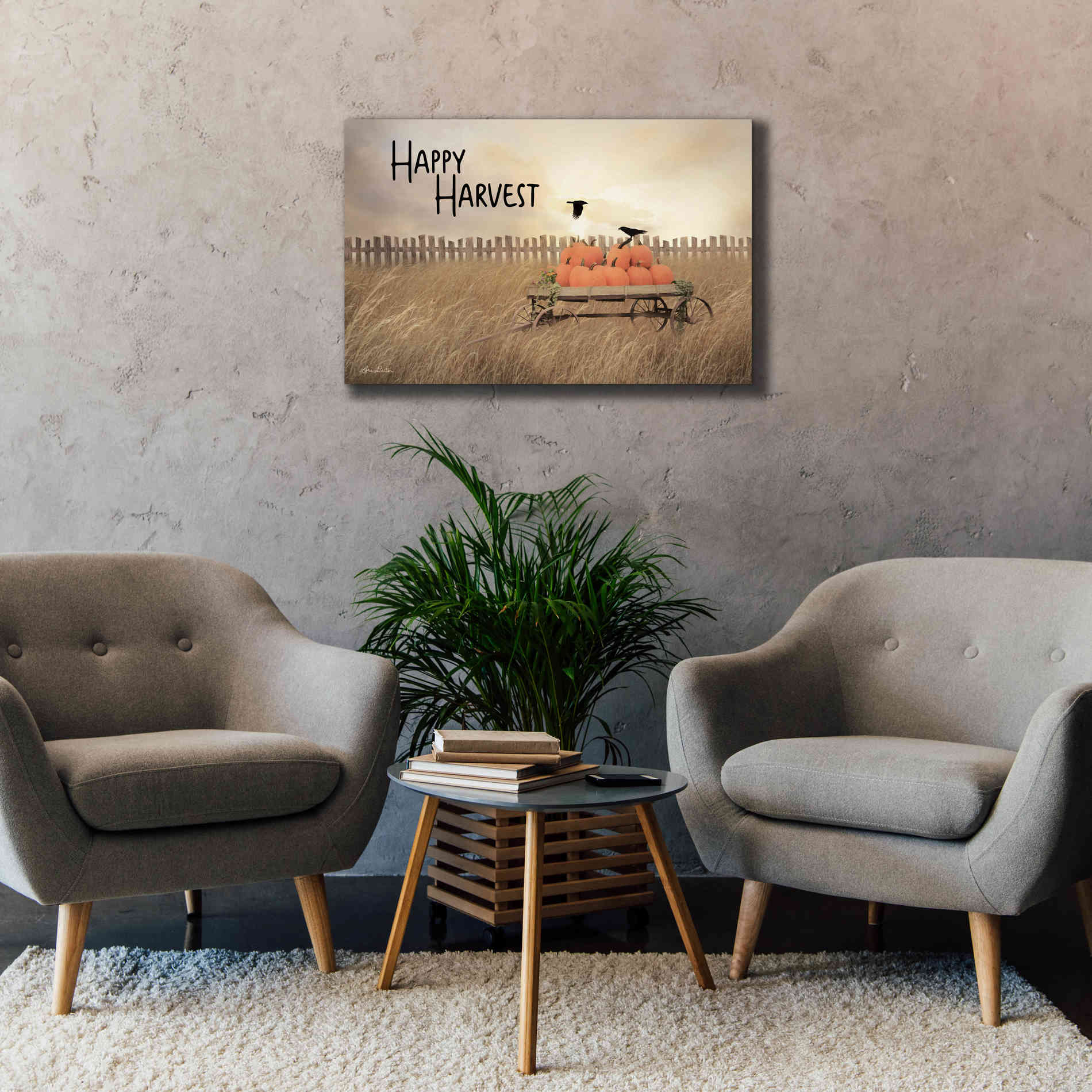 'Happy Harvest' by Lori Deiter, Canvas Wall Art,40 x 26