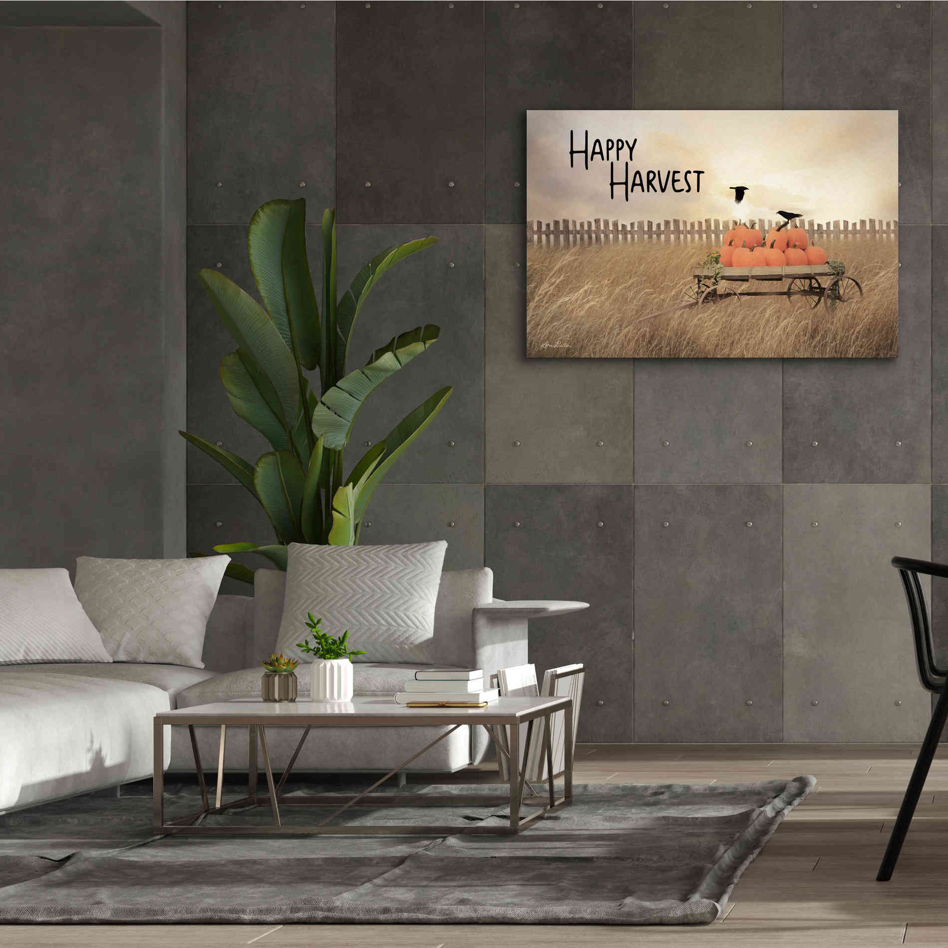 'Happy Harvest' by Lori Deiter, Canvas Wall Art,60 x 40