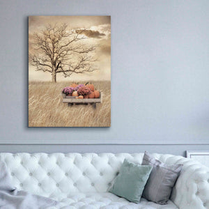 'Fall Wagon' by Lori Deiter, Canvas Wall Art,40 x 54