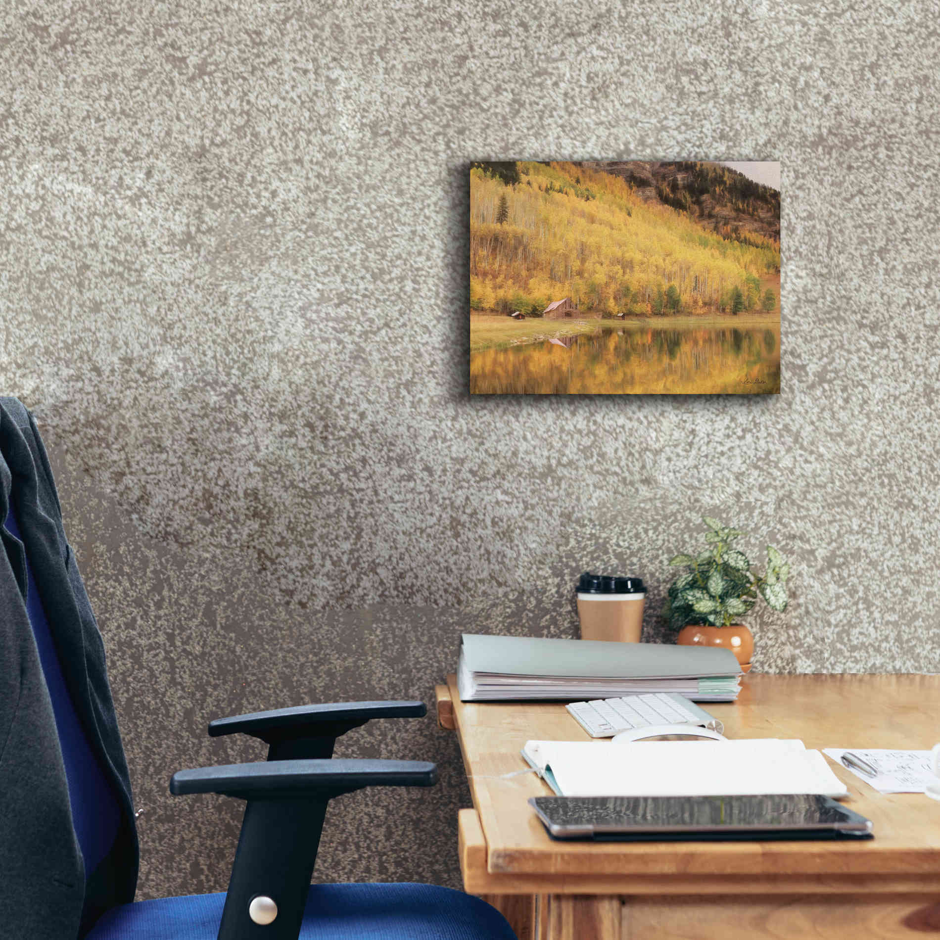 'San Juan Cabin' by Lori Deiter, Canvas Wall Art,16 x 12