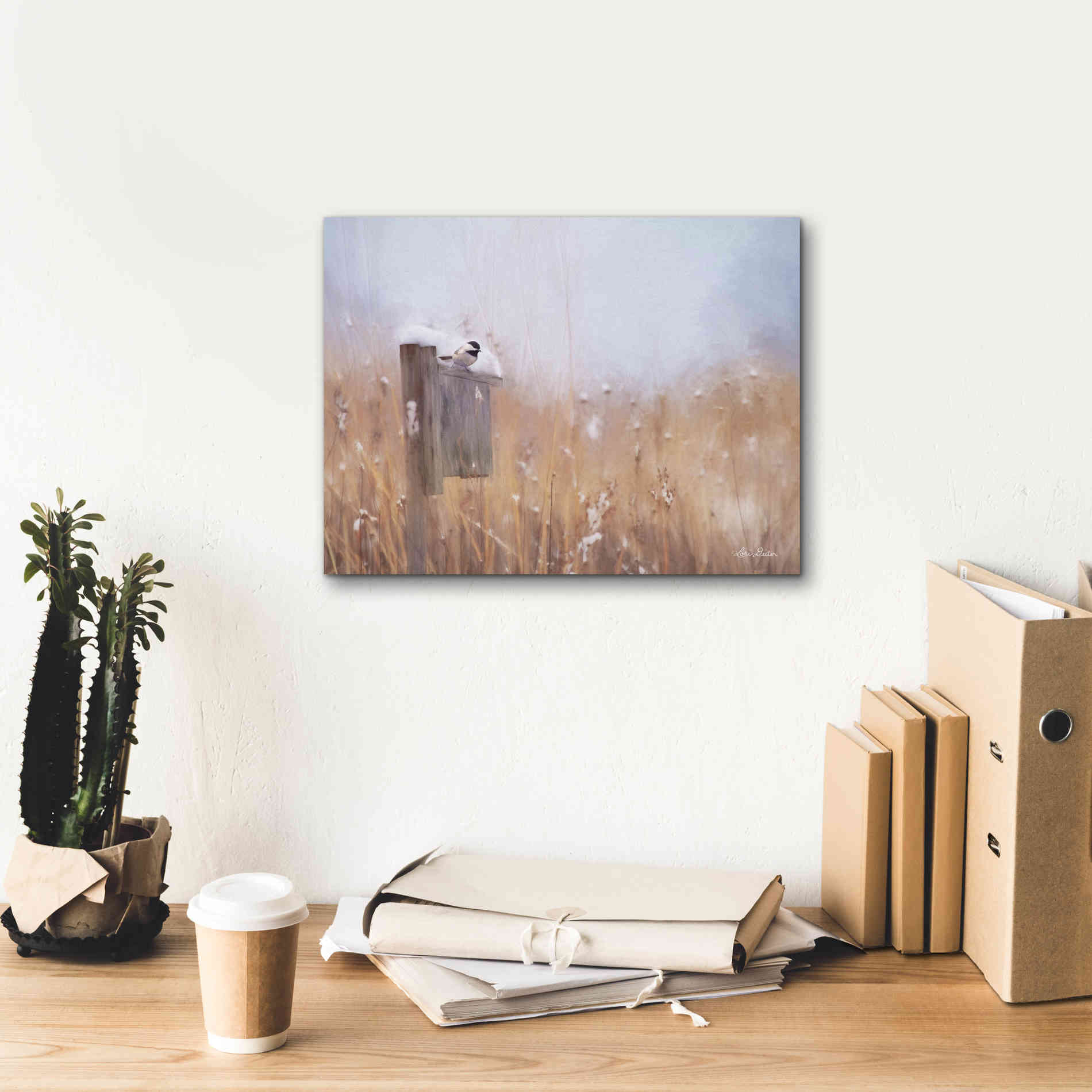 'Countdown Til Spring' by Lori Deiter, Canvas Wall Art,16 x 12