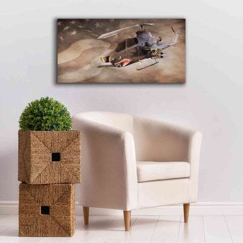 Image of 'Freedom Fighter' by Lori Deiter, Canvas Wall Art,40 x 20