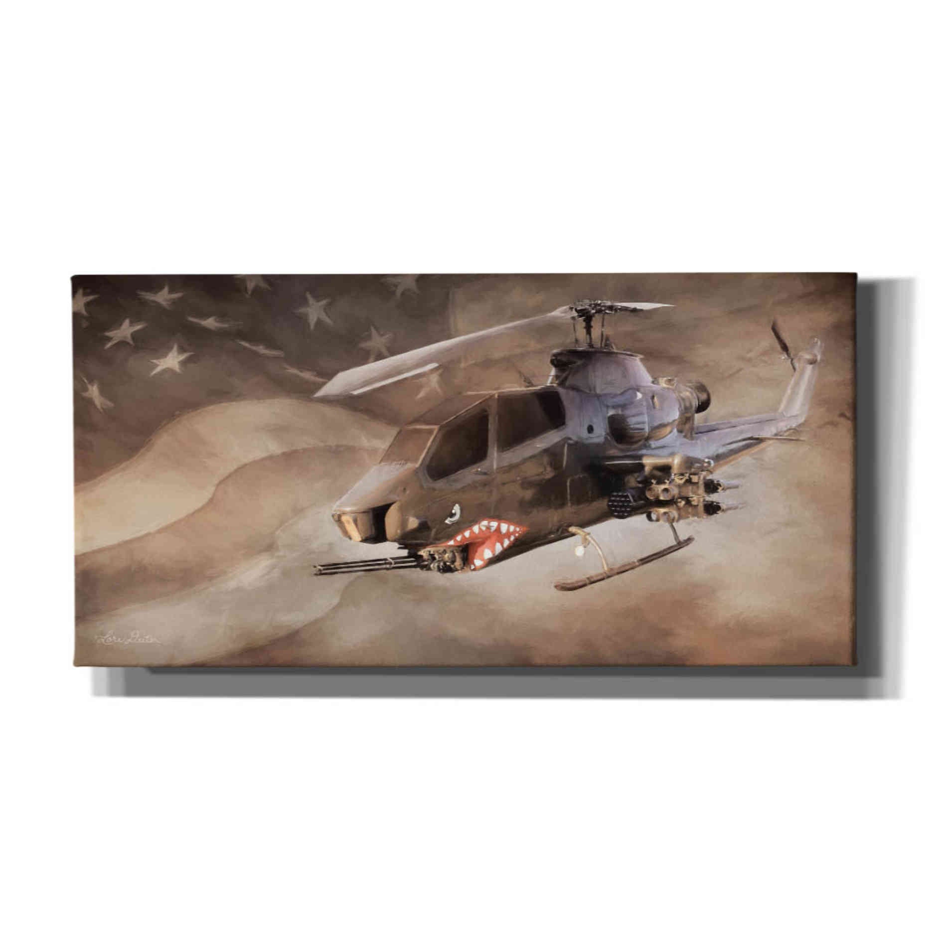 'Freedom Fighter' by Lori Deiter, Canvas Wall Art
