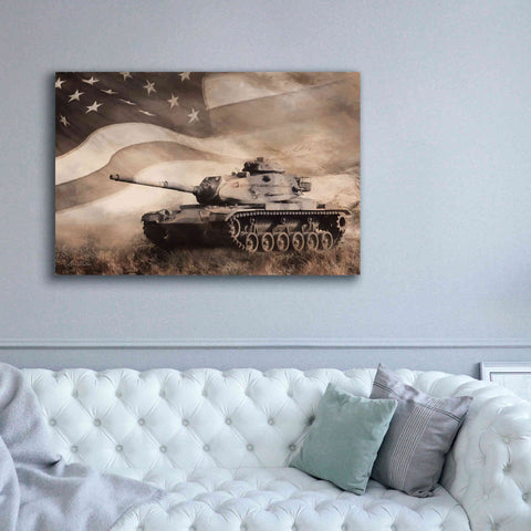 Image of 'The Liberator Tank' by Lori Deiter, Canvas Wall Art,60 x 40