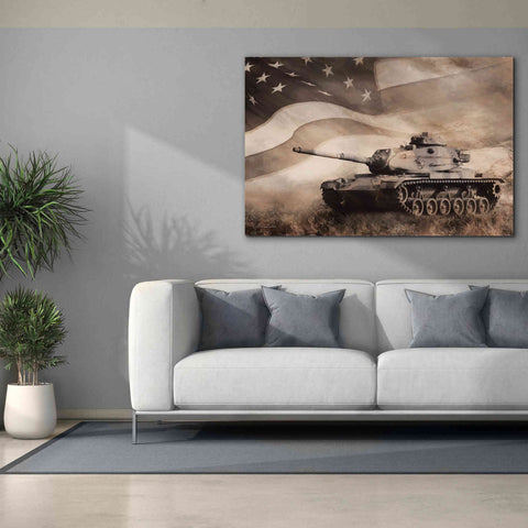 Image of 'The Liberator Tank' by Lori Deiter, Canvas Wall Art,60 x 40