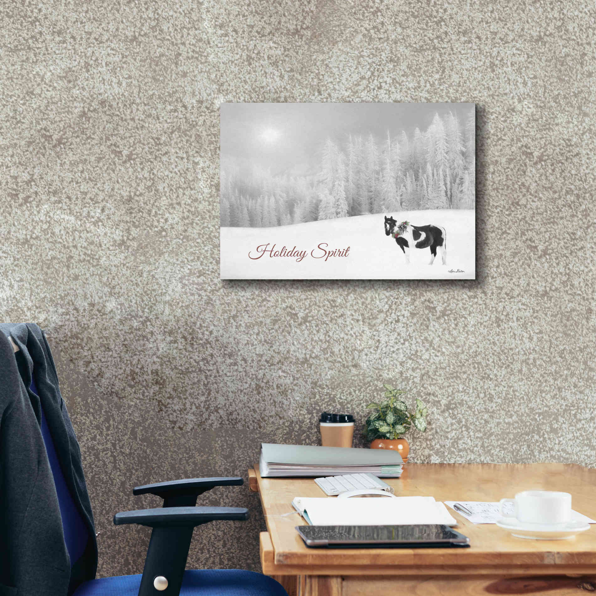 'Holiday Spirit' by Lori Deiter, Canvas Wall Art,26 x 18