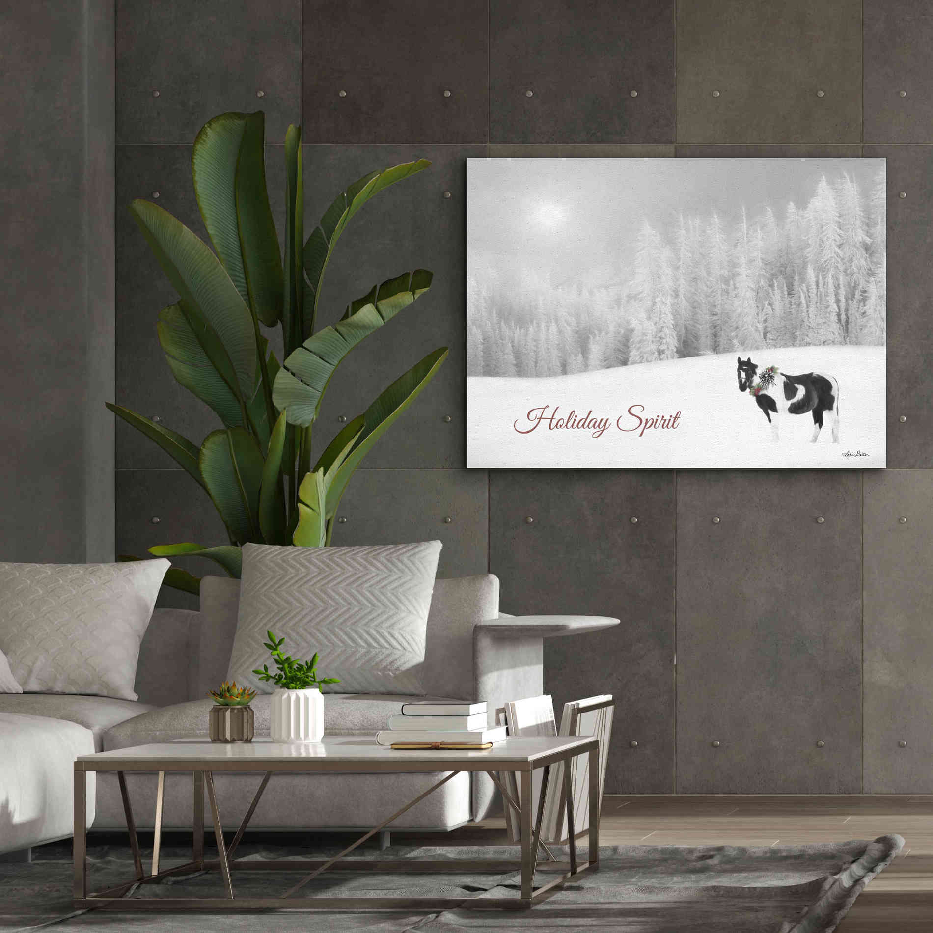 'Holiday Spirit' by Lori Deiter, Canvas Wall Art,54 x 40