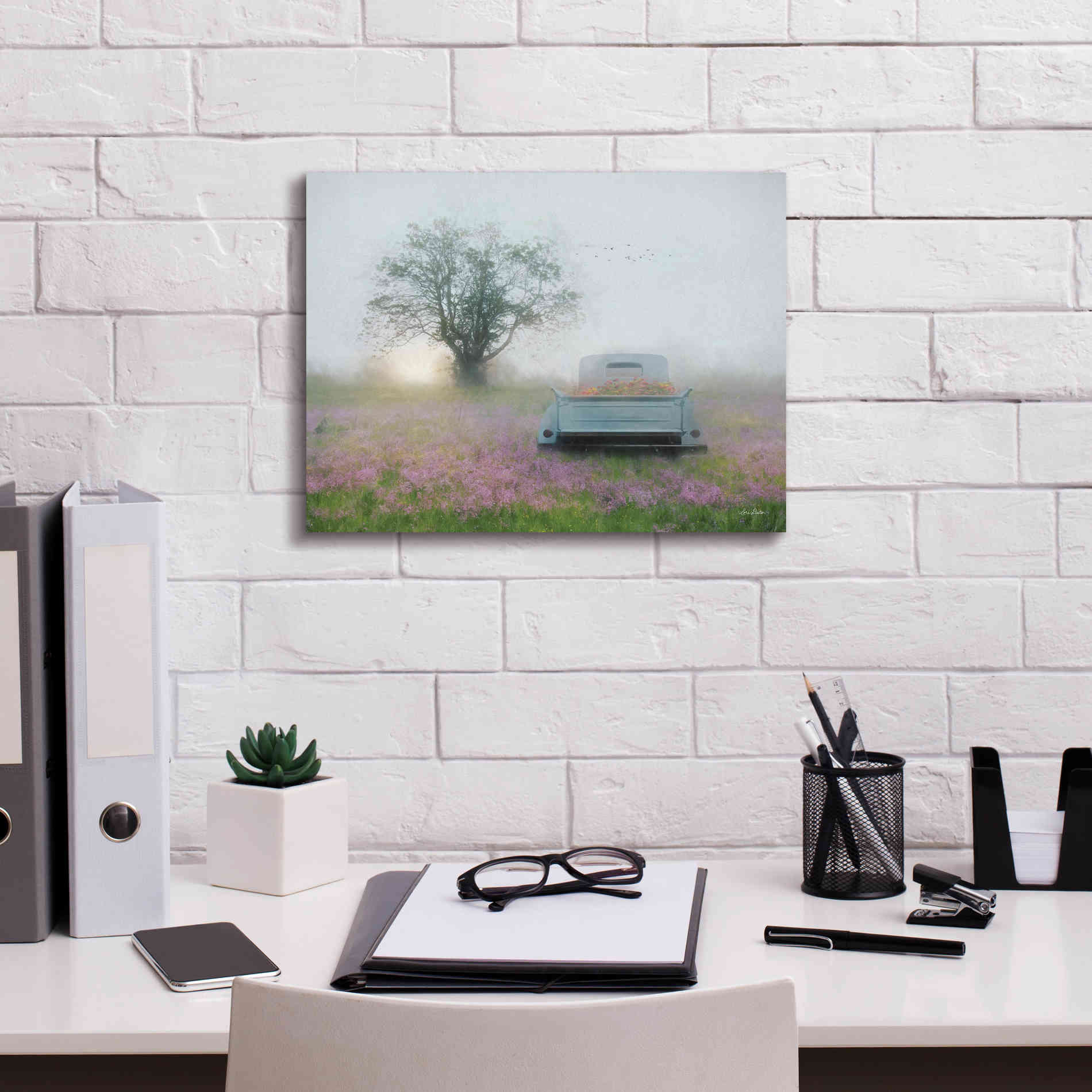 'Summer Wildflowers' by Lori Deiter, Canvas Wall Art,16 x 12