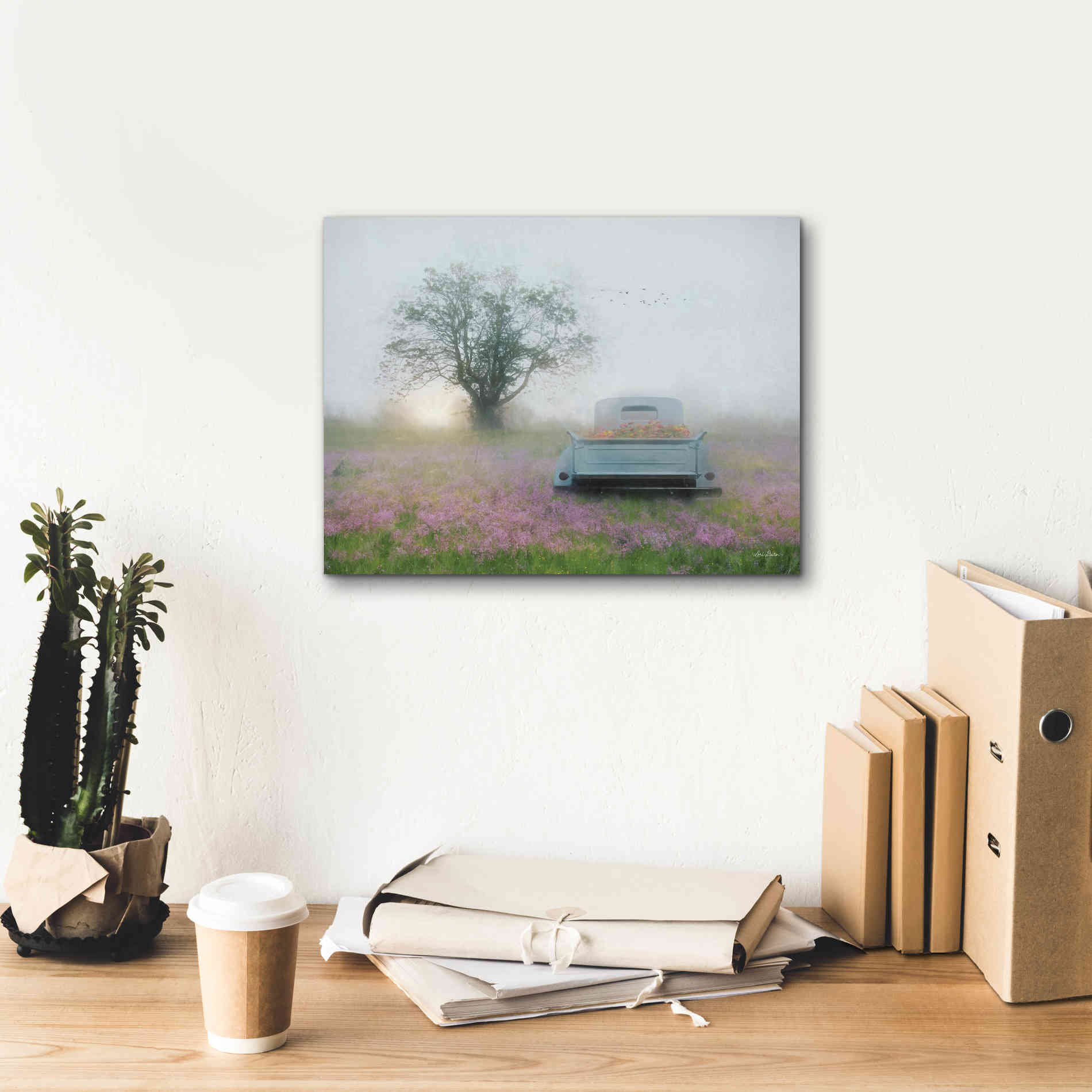 'Summer Wildflowers' by Lori Deiter, Canvas Wall Art,16 x 12