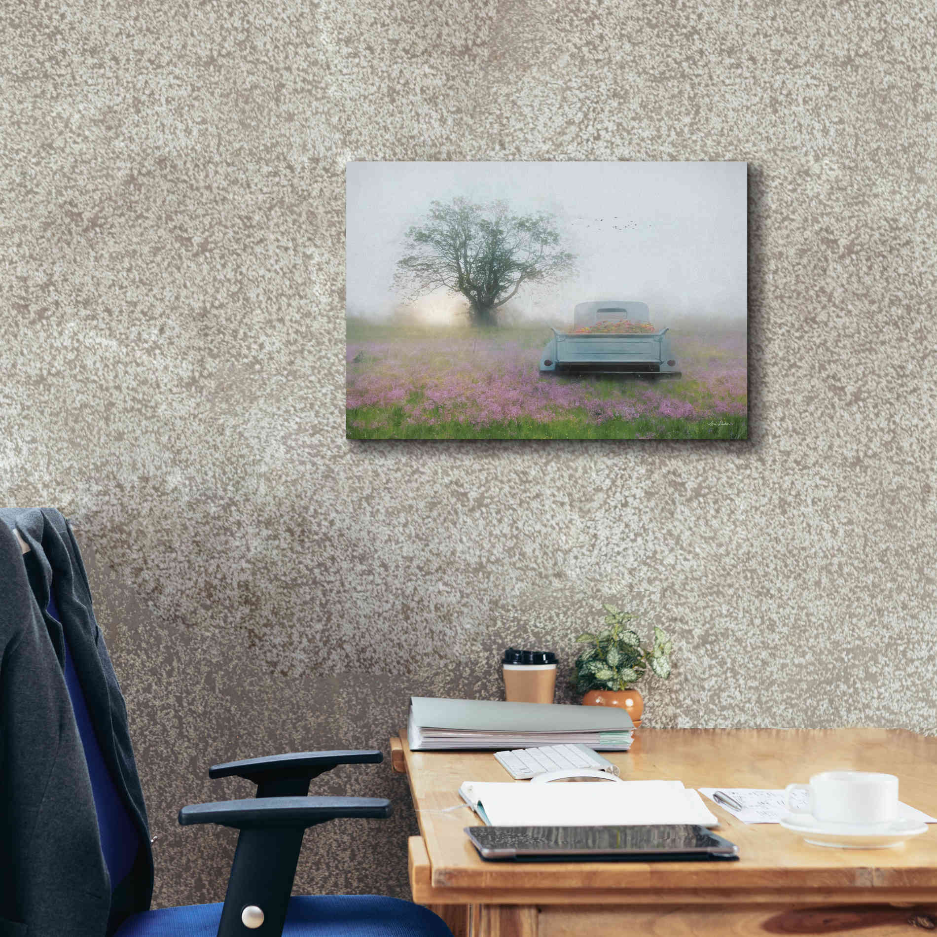 'Summer Wildflowers' by Lori Deiter, Canvas Wall Art,26 x 18