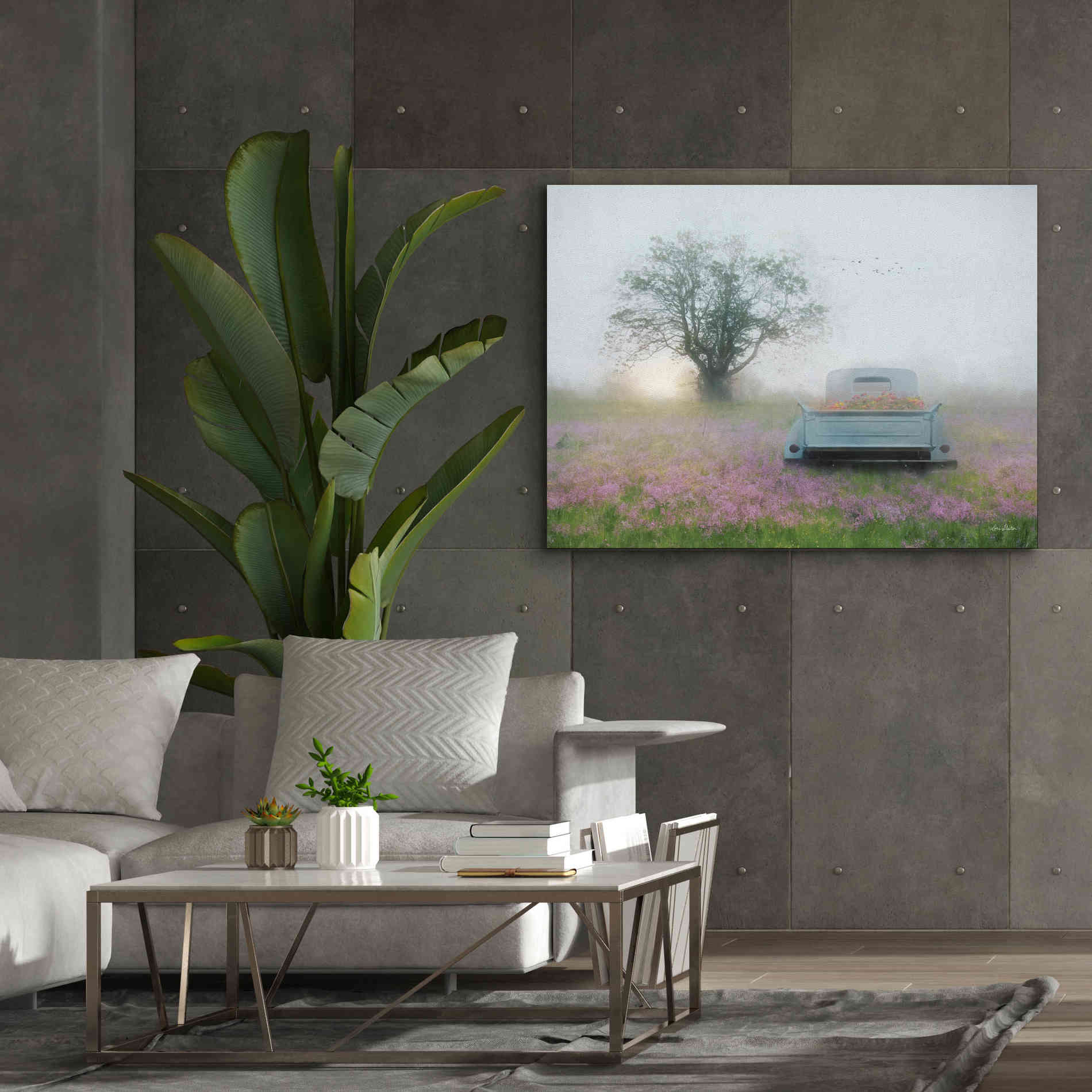 'Summer Wildflowers' by Lori Deiter, Canvas Wall Art,54 x 40