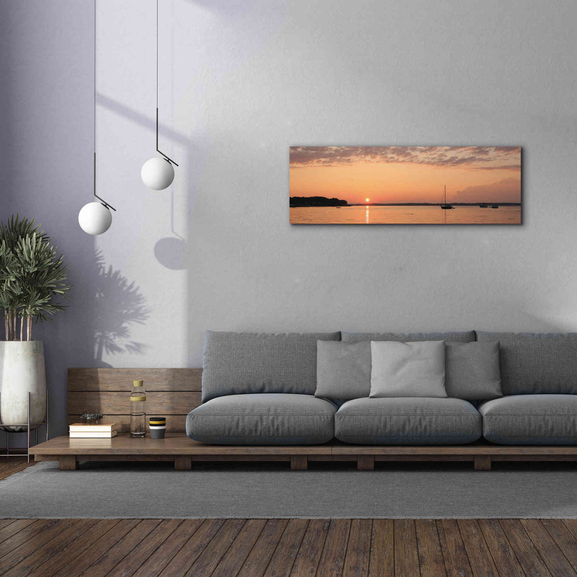 'The Perfect Ending' by Lori Deiter, Canvas Wall Art,60 x 20