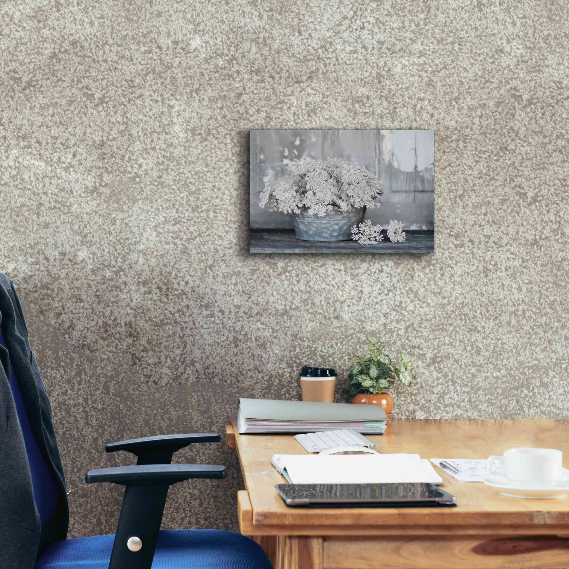 'Queen Anne's Lace I' by Lori Deiter, Canvas Wall Art,18 x 12