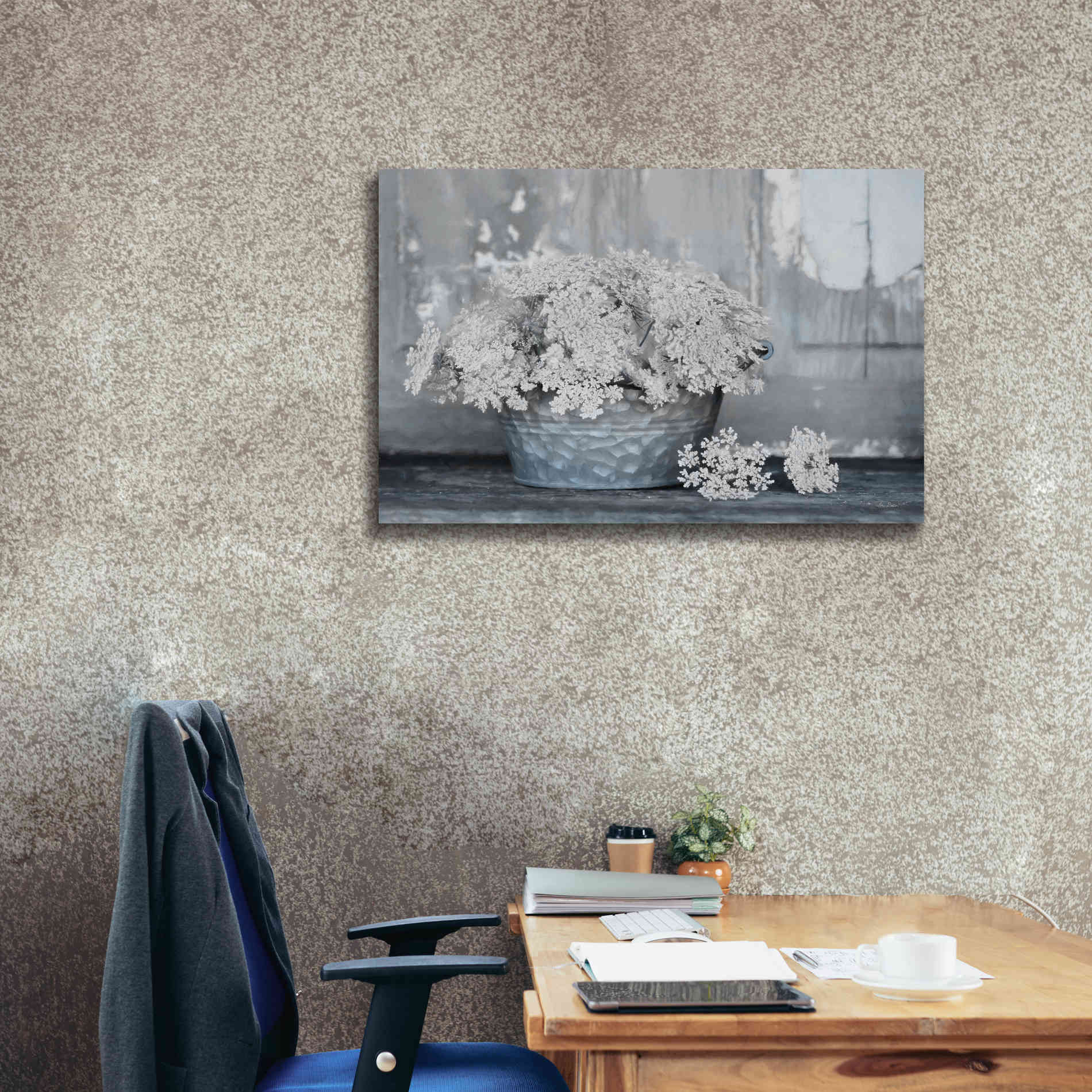 'Queen Anne's Lace I' by Lori Deiter, Canvas Wall Art,40 x 26