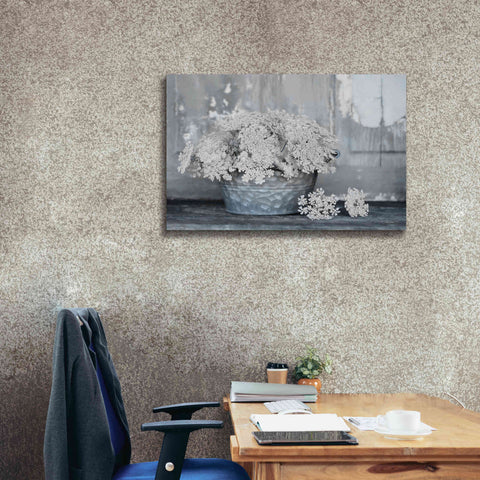 Image of 'Queen Anne's Lace I' by Lori Deiter, Canvas Wall Art,40 x 26