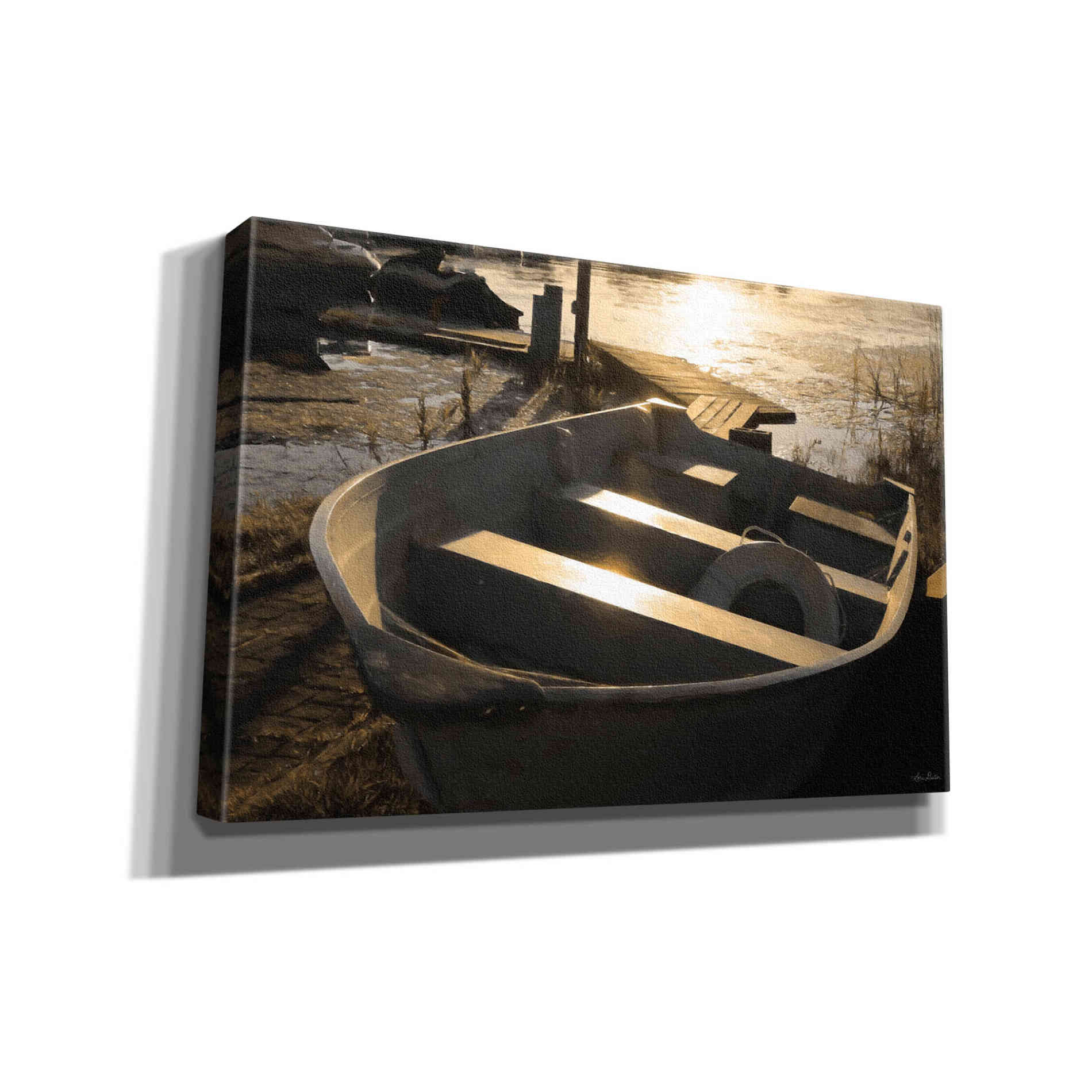 'Docked' by Lori Deiter, Canvas Wall Art