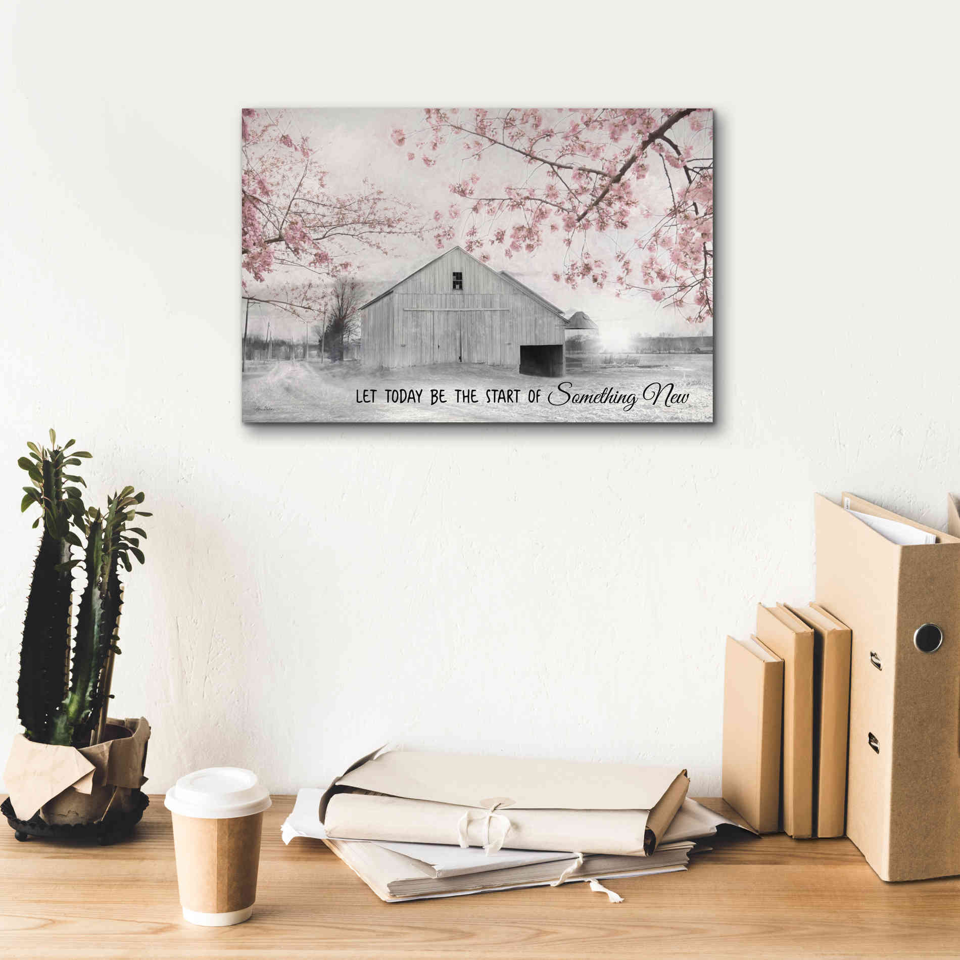 'Something New' by Lori Deiter, Canvas Wall Art,18 x 12