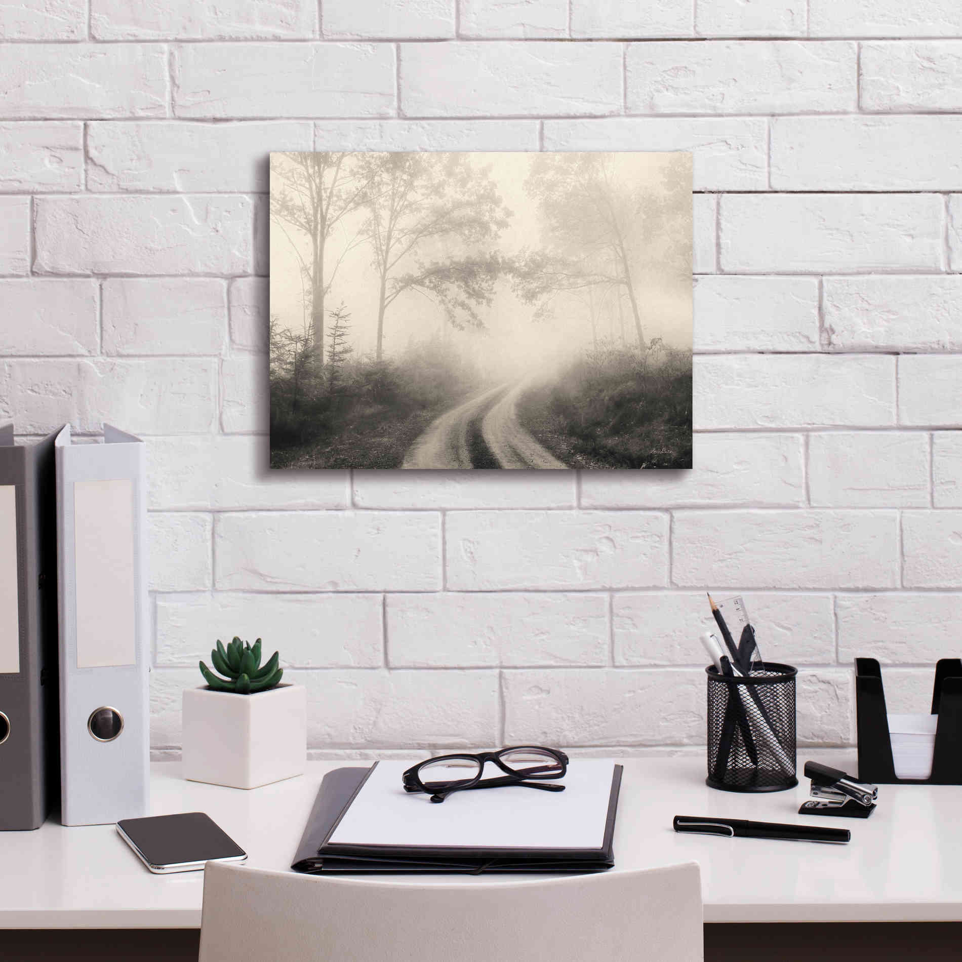 'Bleached Woodlands' by Lori Deiter, Canvas Wall Art,16 x 12