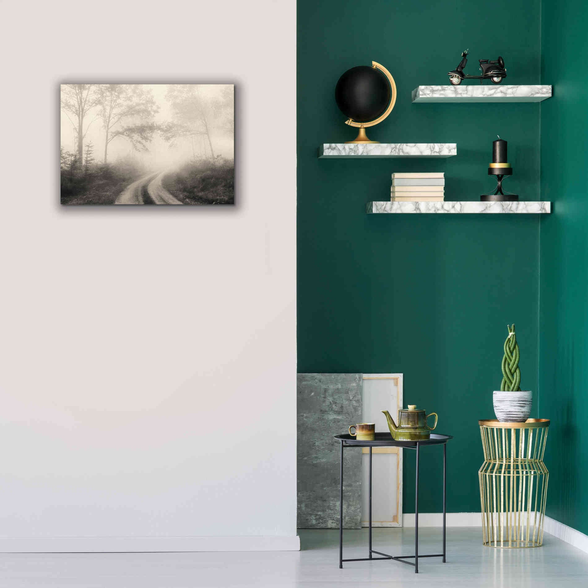 'Bleached Woodlands' by Lori Deiter, Canvas Wall Art,26 x 18