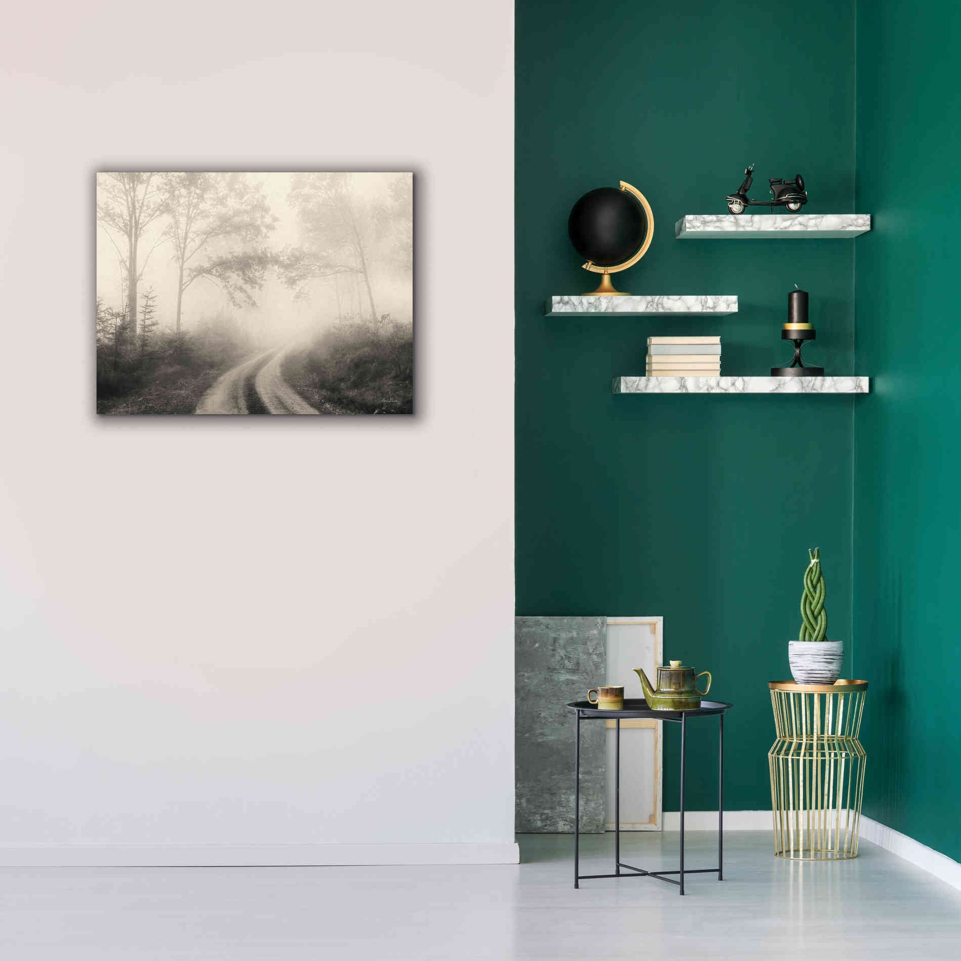 'Bleached Woodlands' by Lori Deiter, Canvas Wall Art,34 x 26