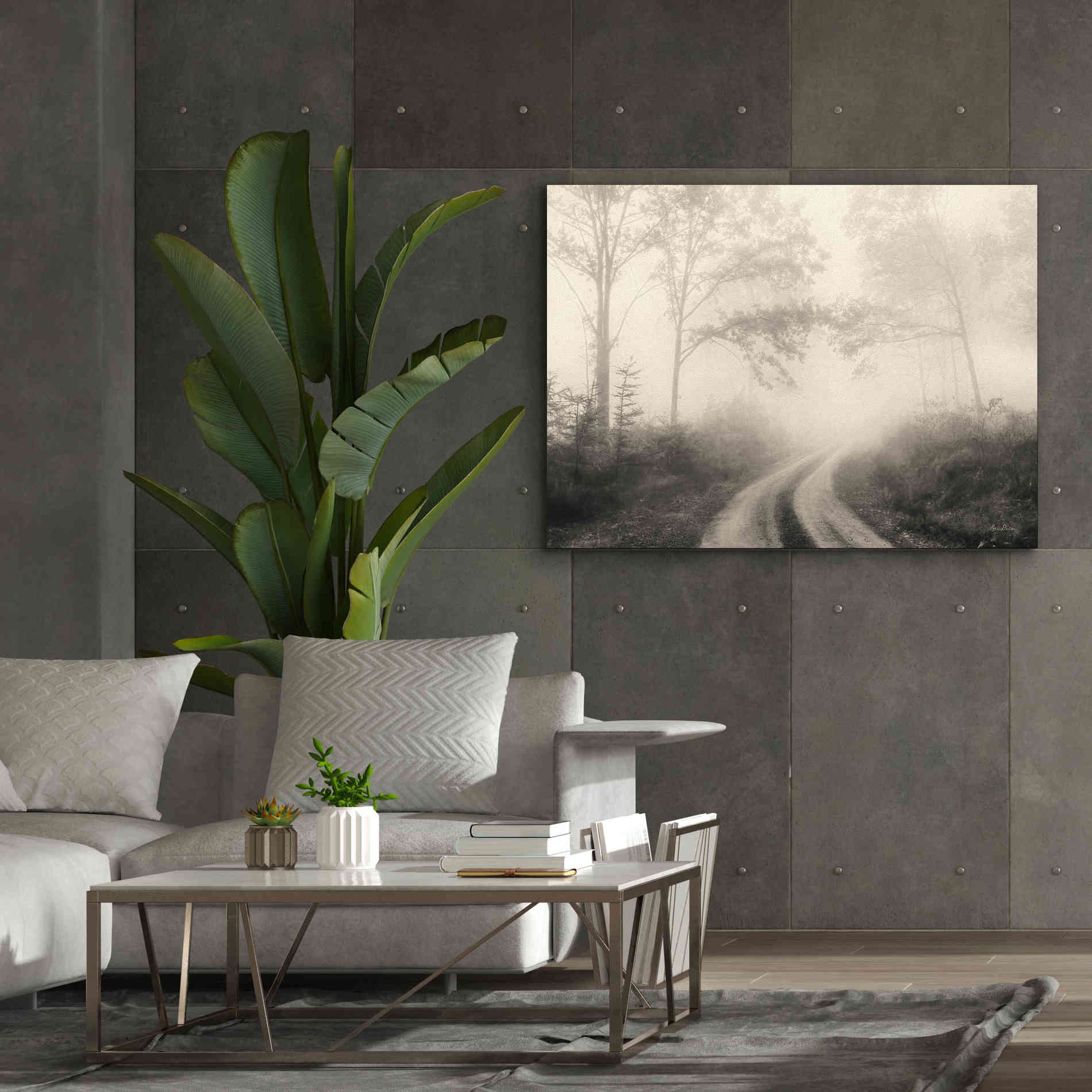 'Bleached Woodlands' by Lori Deiter, Canvas Wall Art,54 x 40