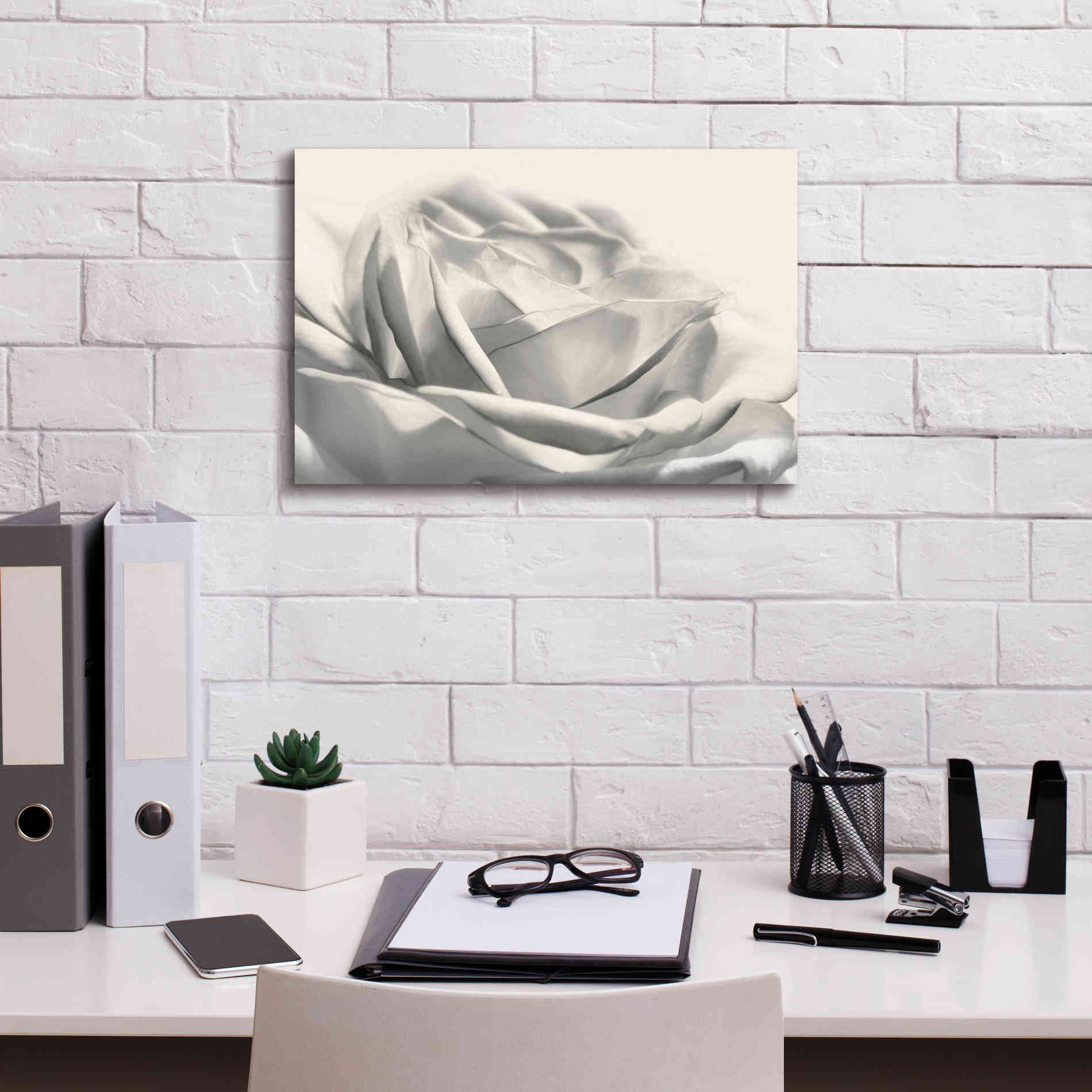 'Rose III' by Lori Deiter, Canvas Wall Art,18 x 12