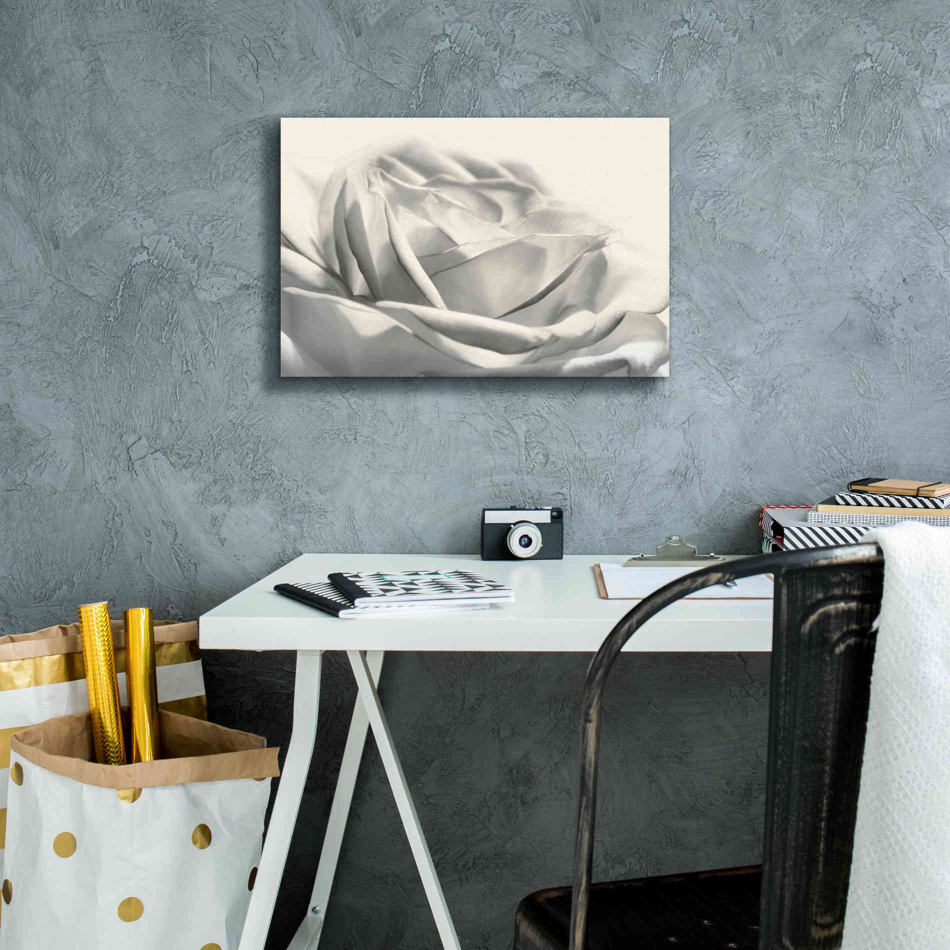 'Rose III' by Lori Deiter, Canvas Wall Art,18 x 12