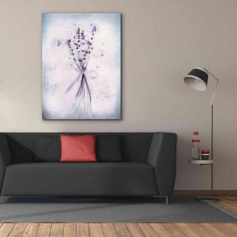 Image of 'Lavender and Butterflies I' by Lori Deiter, Canvas Wall Art,40 x 54