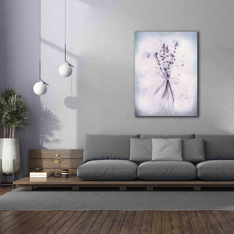 Image of 'Lavender and Butterflies I' by Lori Deiter, Canvas Wall Art,40 x 54